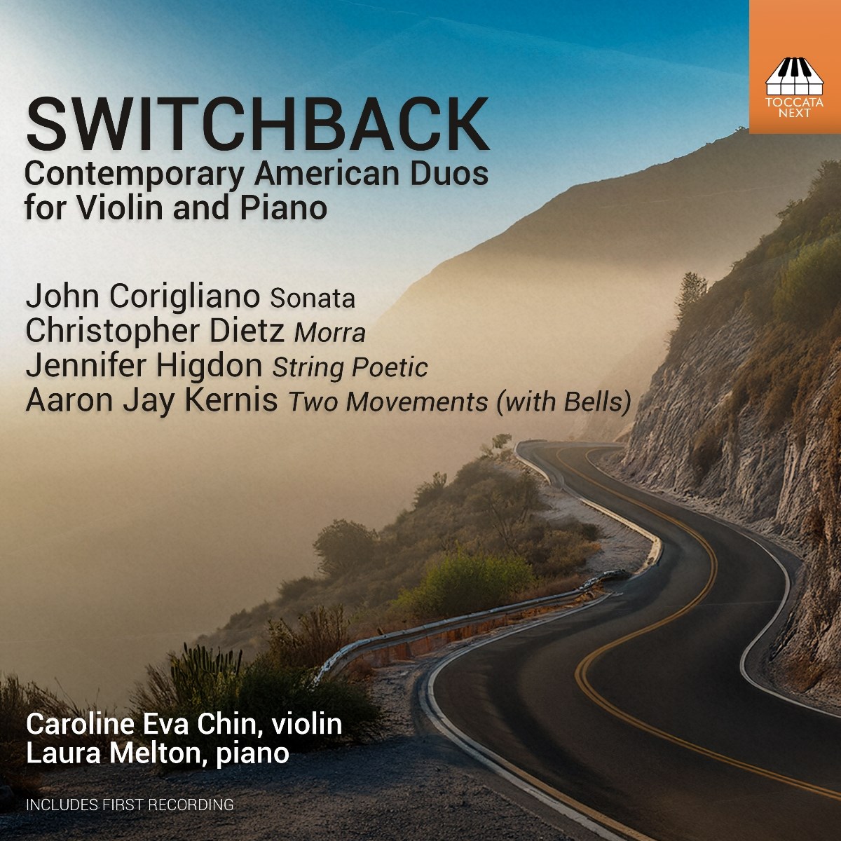 Afbeelding van Caroline Eva Chin, Laura Melton - Switchback: Contemporary American Duos For Violin And Piano