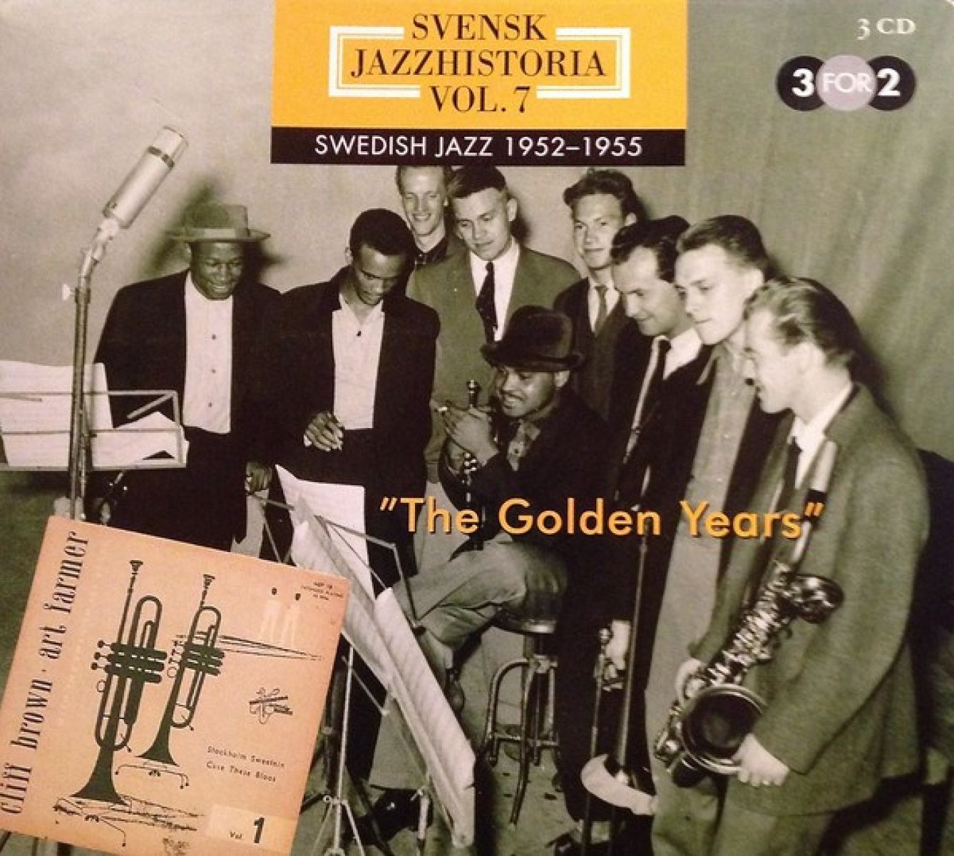 Afbeelding van Various Artists - Svenk Jazzhistoria Volume 7 1952-1955