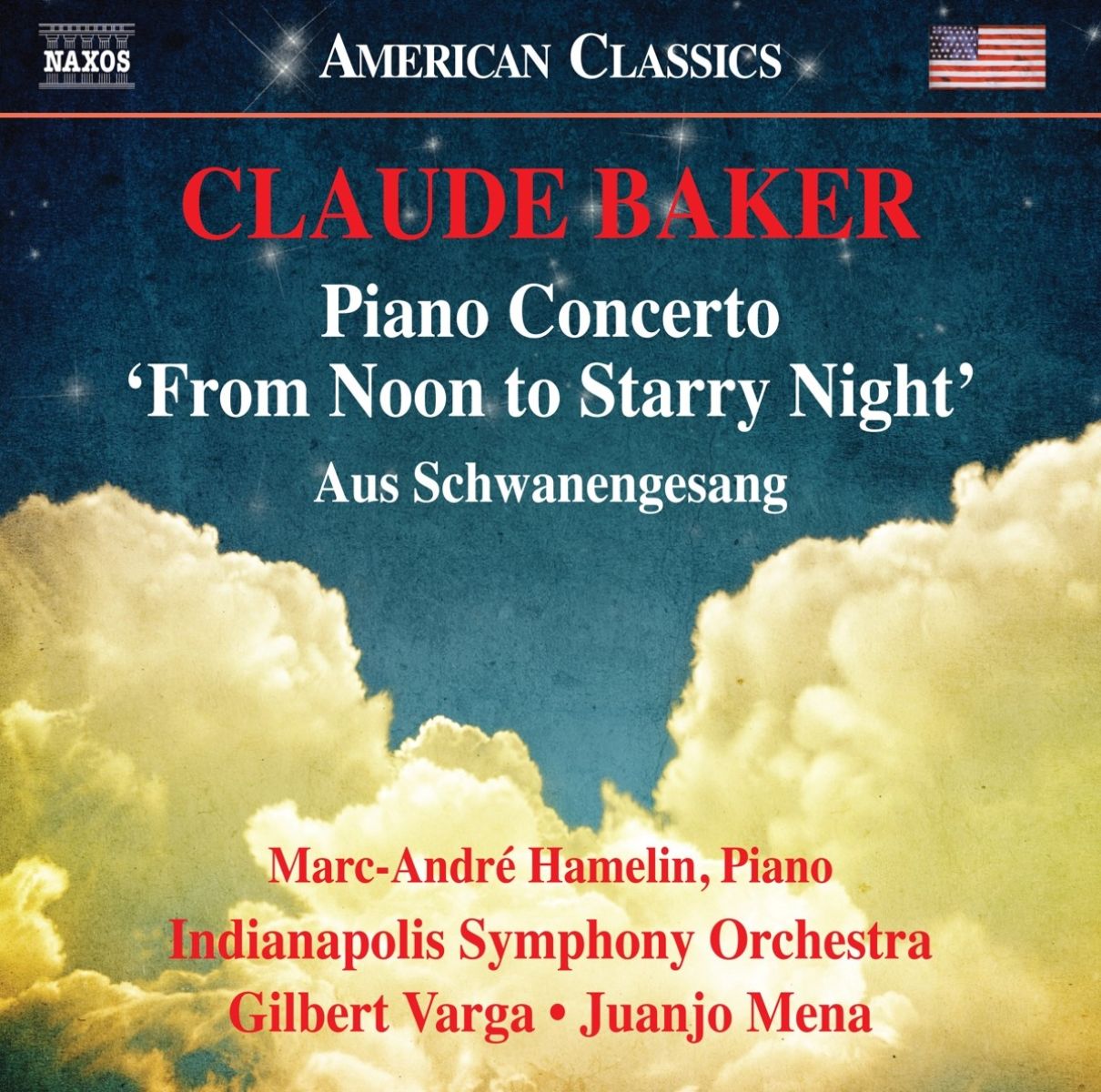 Marc-André Hamelin, Indianapolis Symphony Orchestra, Gilbert Varga - Baker: Piano Concerto 'from Noon To Starry Night' | Aus Schwanengesang