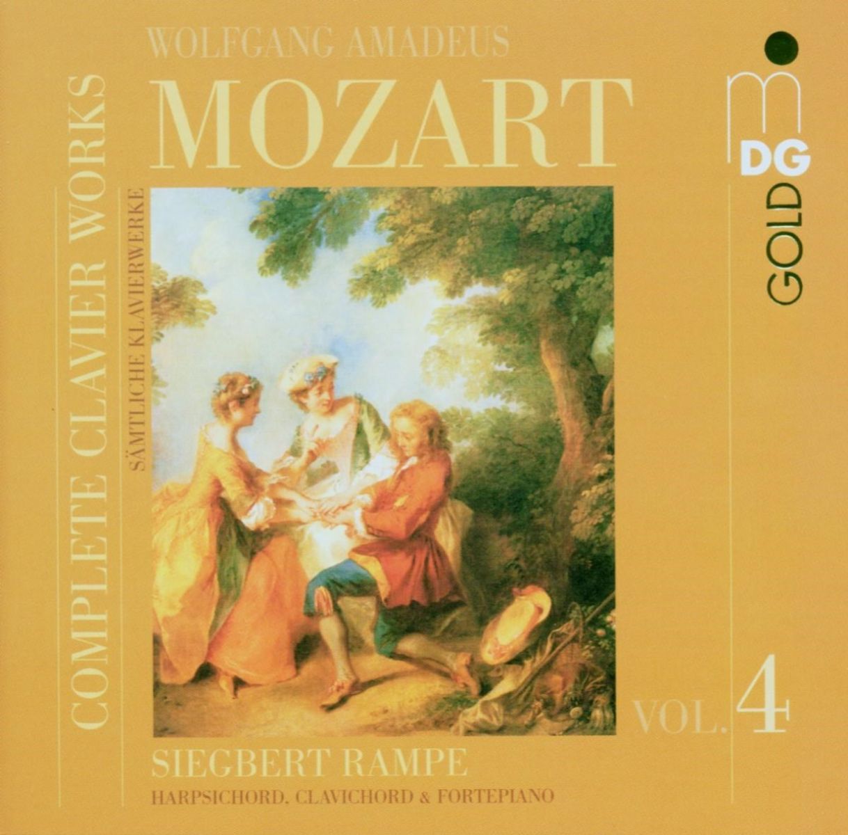 Afbeelding van Siegbert Rampe - Mozart: Complete Clavier Works Vol. 4