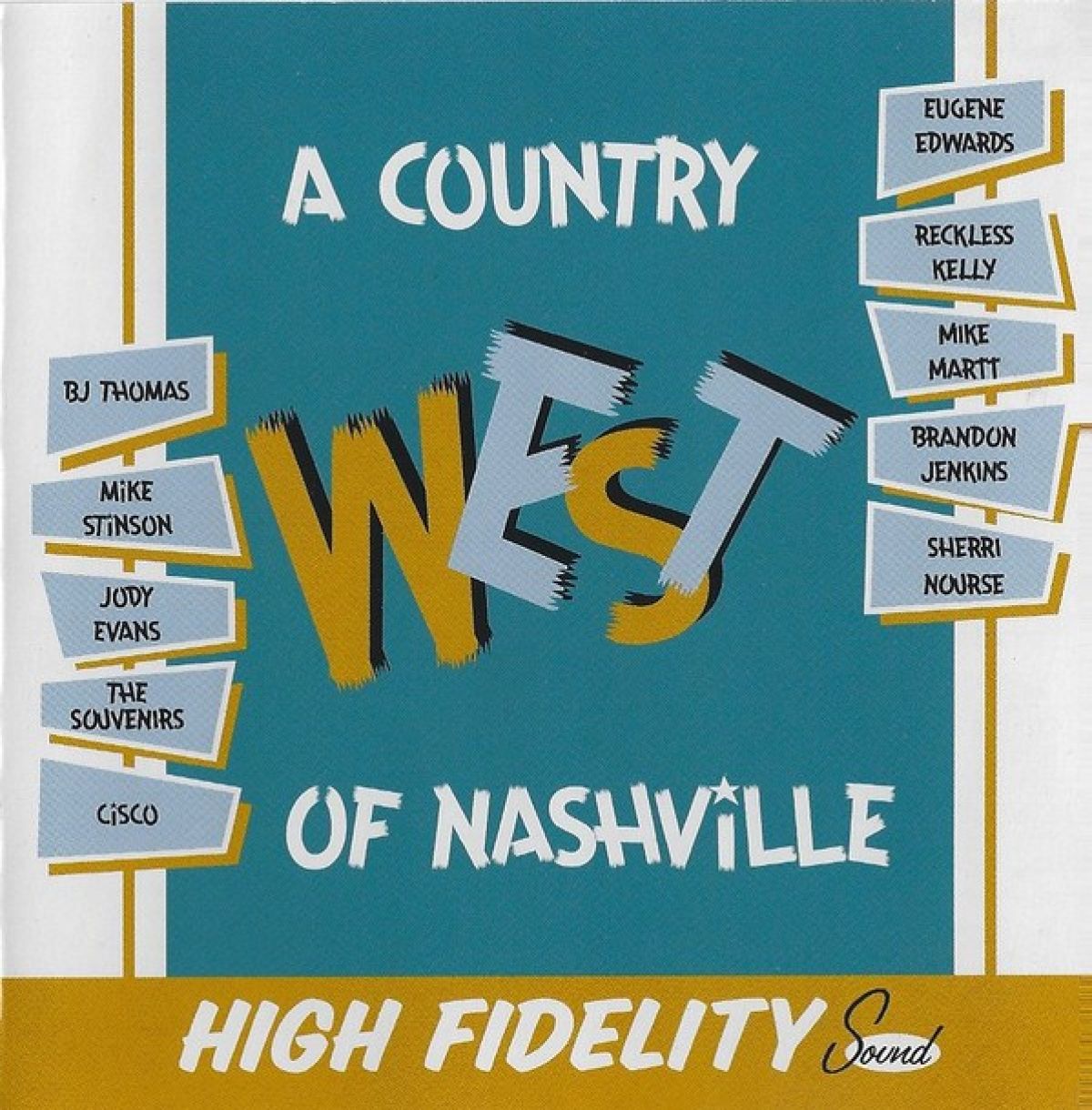 Afbeelding van Various Artists - A Country West Of Nashville