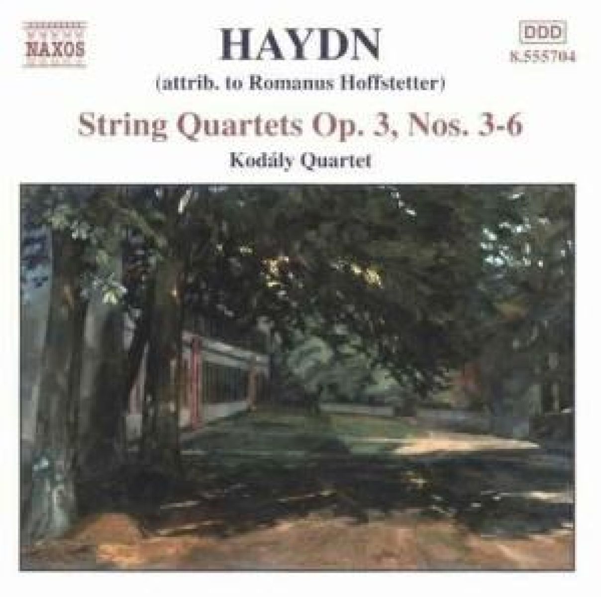 Afbeelding van Kodály Quartet - Haydn: Quartets Op.3 Nos.3-6