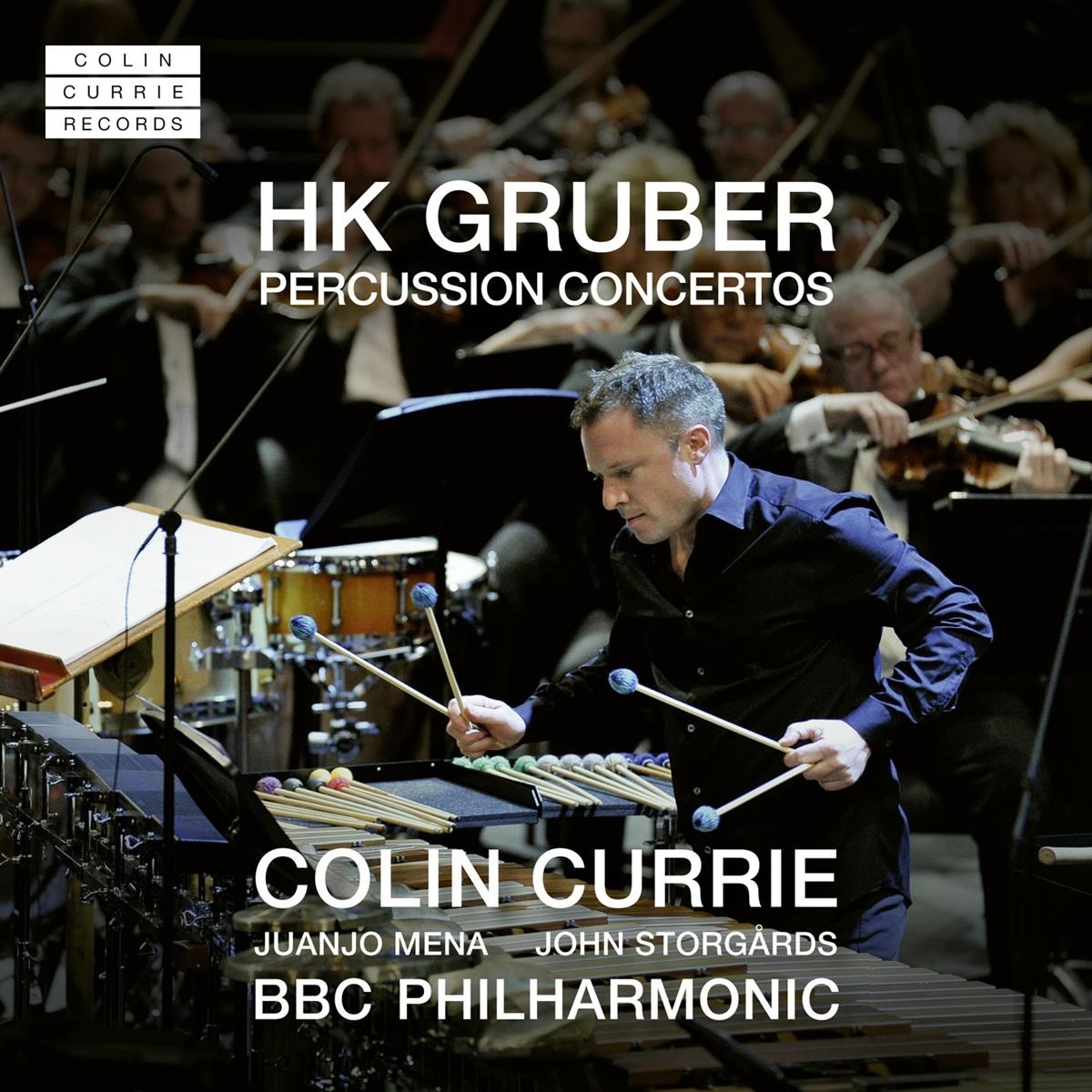 Afbeelding van Colin Currie, Juanjo Mena, BBC Philharmonic, John Storgårds - HK Gruber: Percussion Concertos
