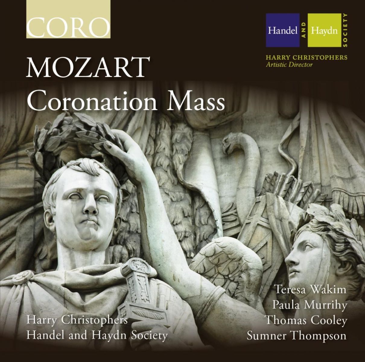 Afbeelding van The Händel And Haydn Society Of Boston & Harry Christophers - Mozart: Coronation Mass