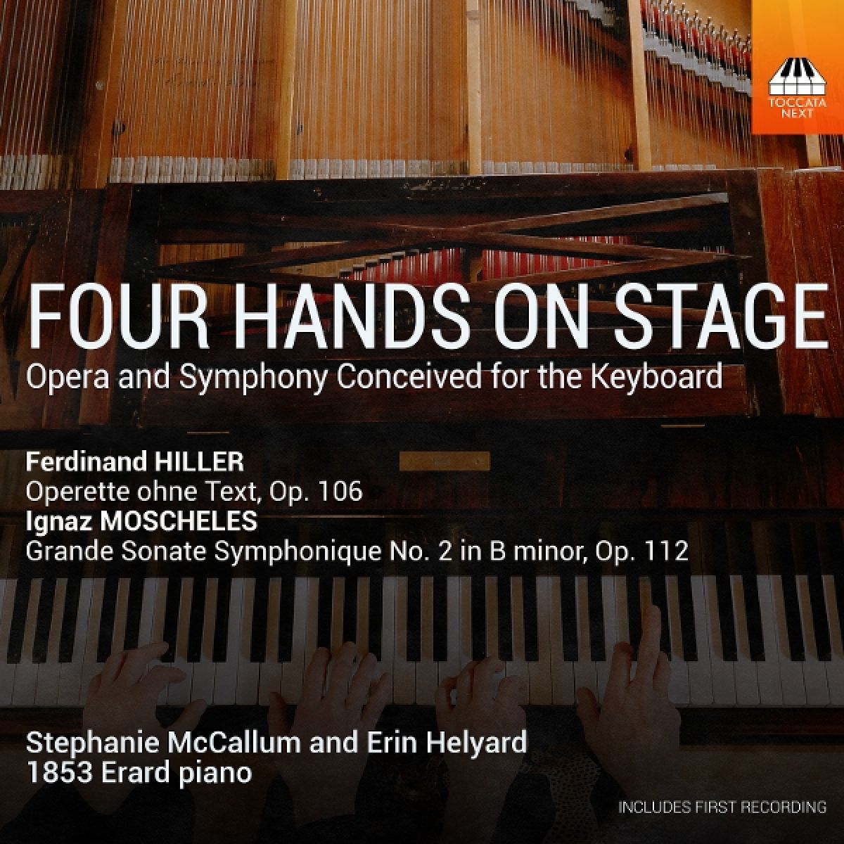 Stephanie McCallum, Erin Helyard - Four Hands On Stage: Opera And Symphony Conceived For The Keyboard