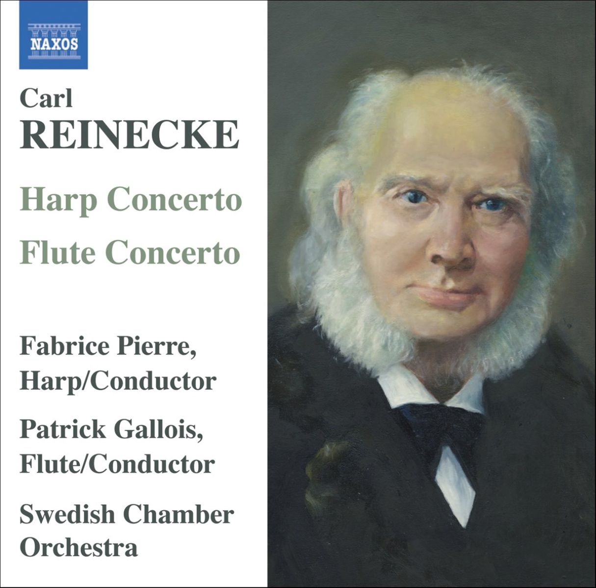 Afbeelding van Patrick Gallois, Fabrice Pierre, Swedish Chamber Orchestra - Reinecke: Harp And Flute Concertos