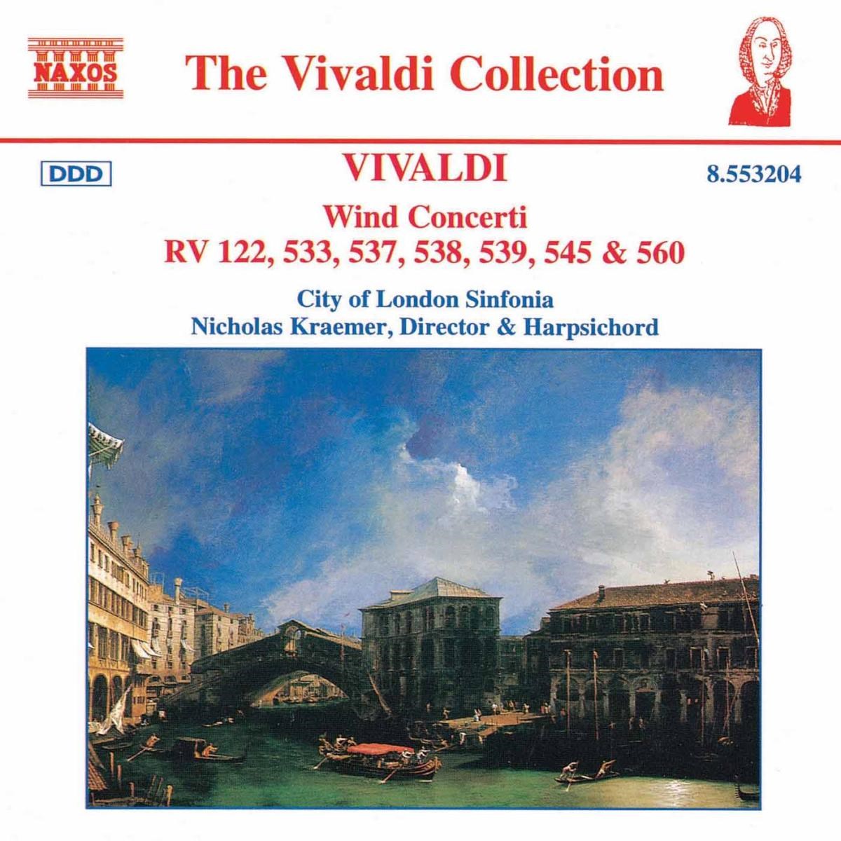 Afbeelding van City Of London Sinfonia - Vivaldi: Wind Concerti