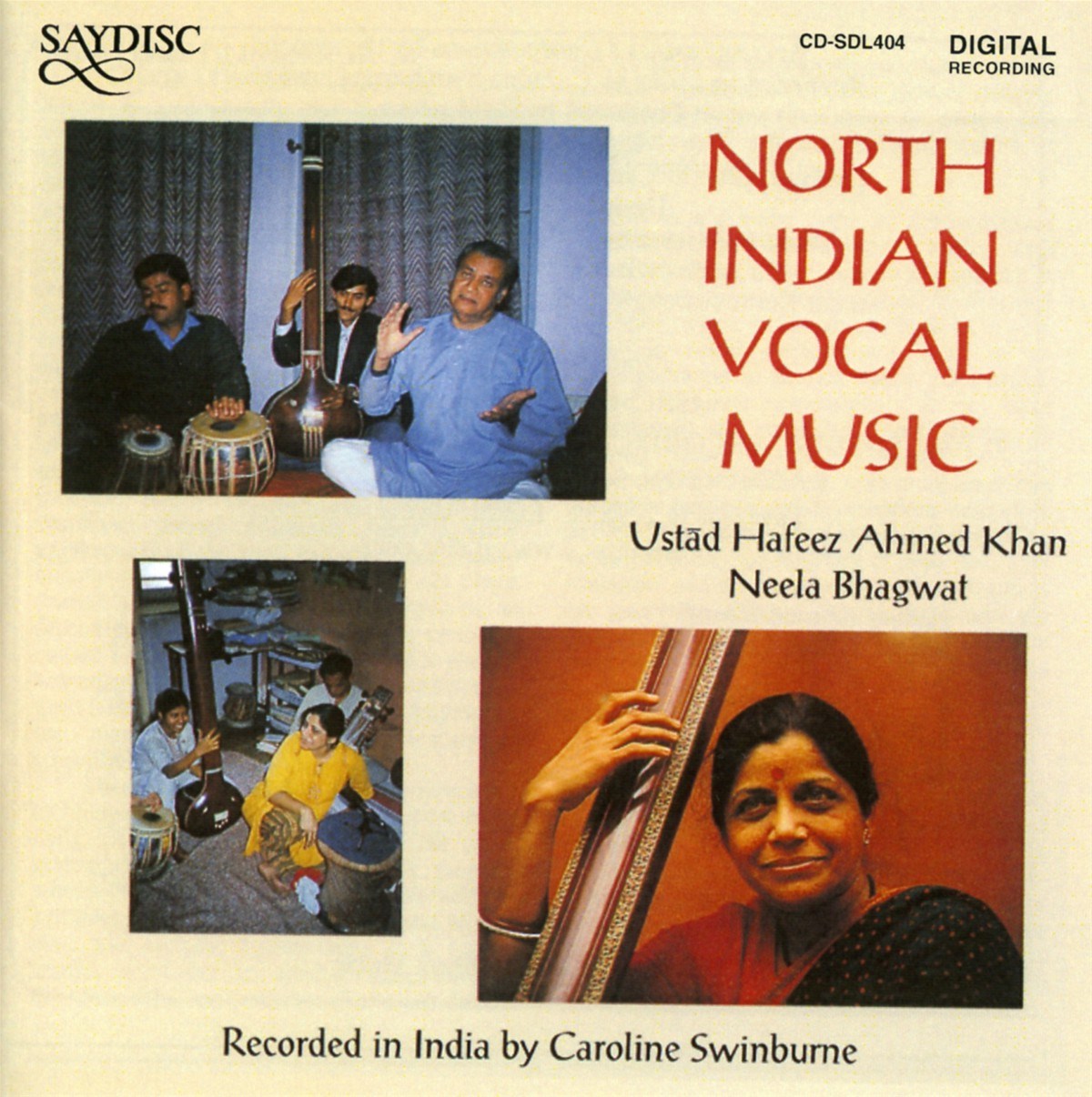Afbeelding van Ahmed Khan Hafeez - North Indian Vocal Music