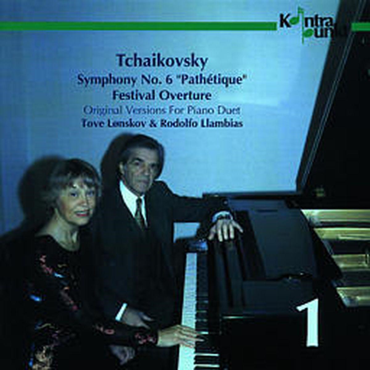 Afbeelding van ove Lønskov, Rodolfo Llambias - Tchaikovsky: Symphony No. 6 "Pathétique" - Festival Overture (Original Versions For Piano Duets)