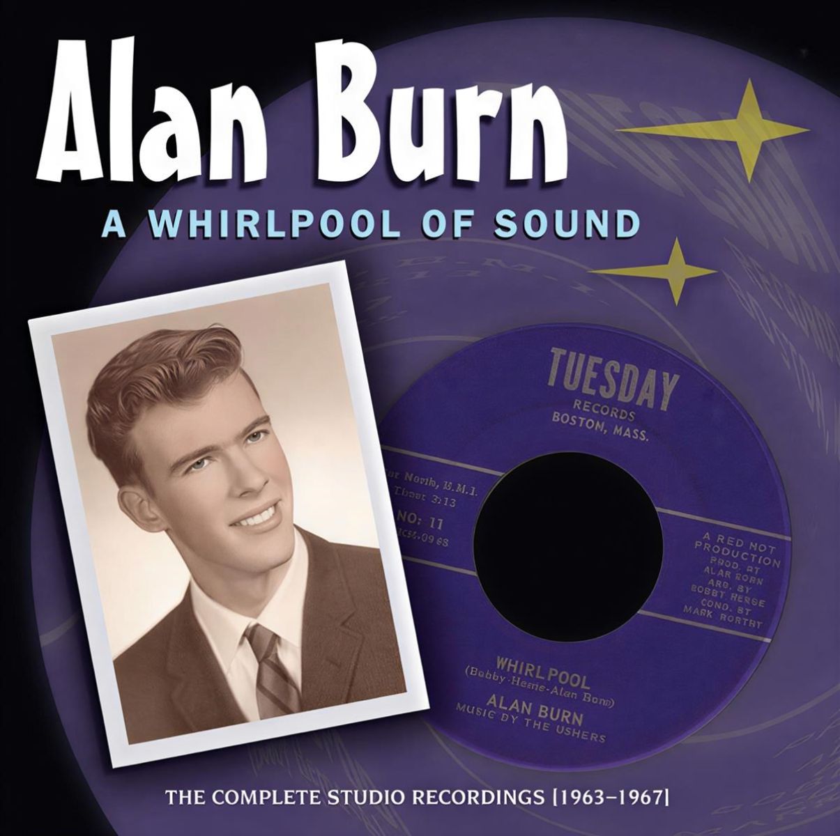 Afbeelding van Alan Burn - A Whirlpool Of Sound: The Complete Studio Recordings [1963–1967]