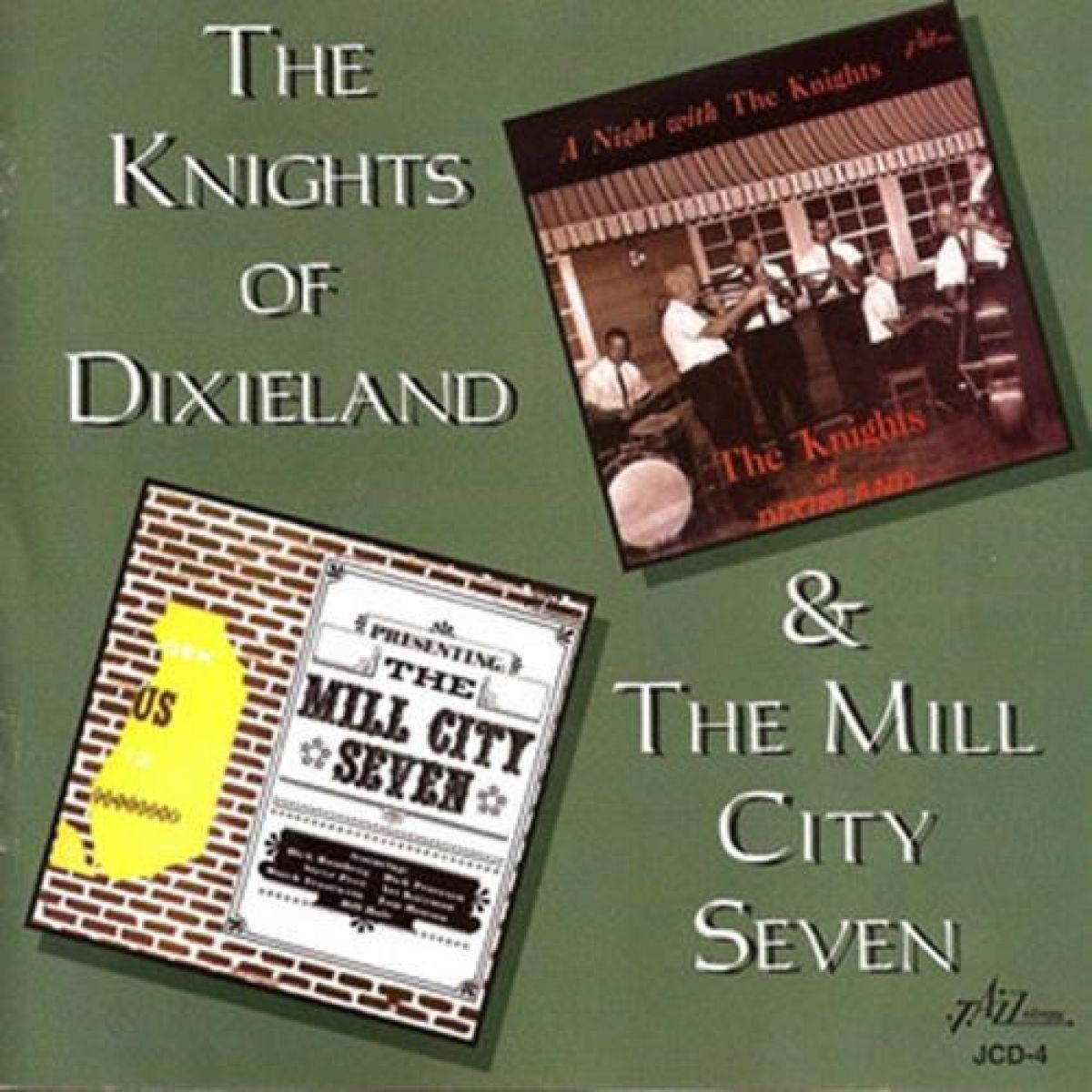 Afbeelding van The Knights of Dixieland & The Mill City Seven - The Knights of Dixieland & The Mill City Seven