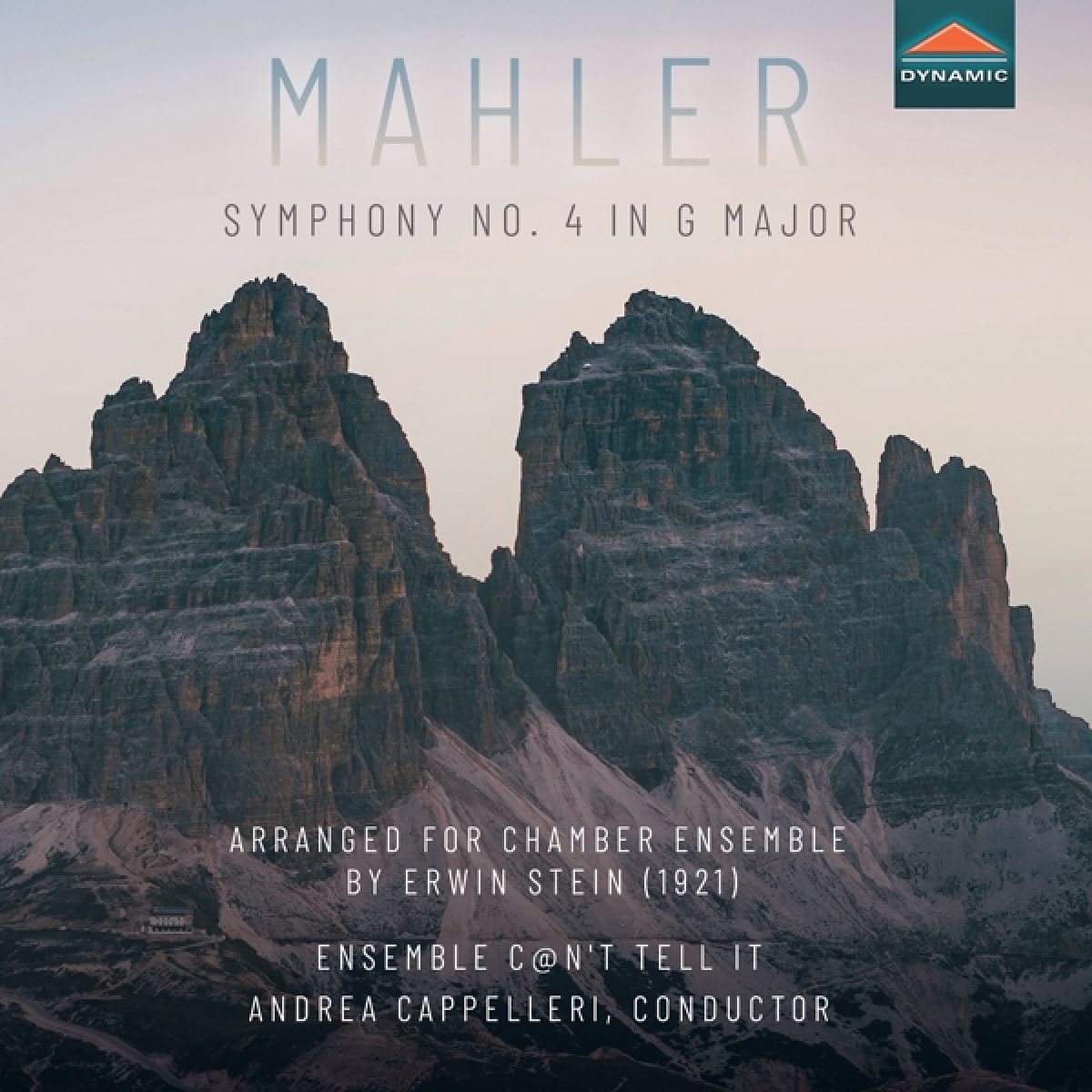 Afbeelding van Ensemble C@n't Tell It, Andrea Cappelleri - Mahler: Symphony No 4 In G Major (Arr. Erwin Stein)