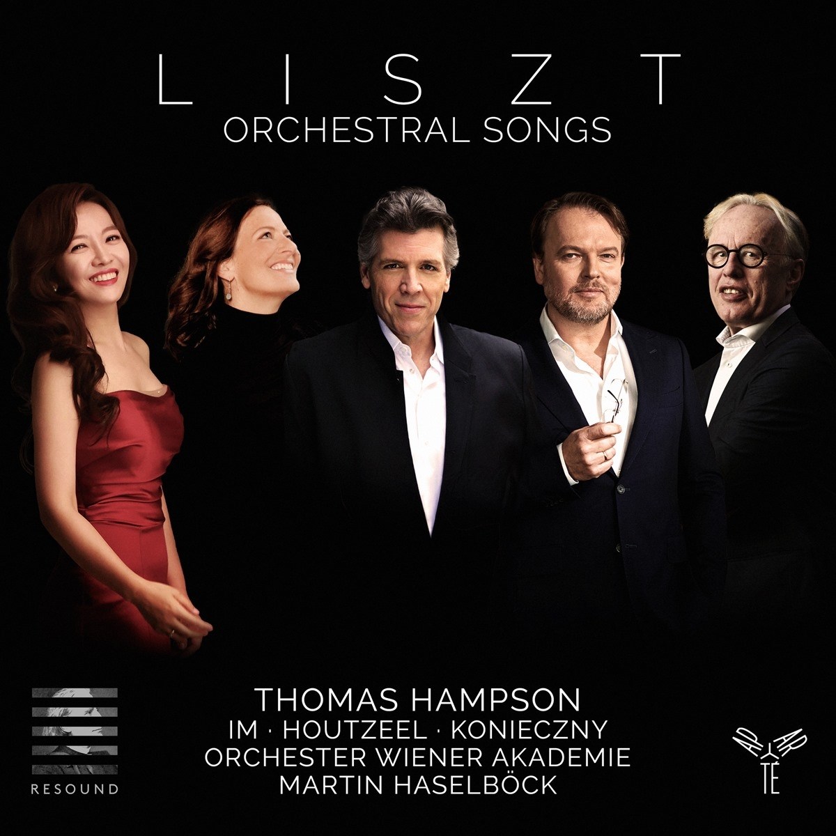 Afbeelding van Thomas Hampson, Orchester Wiener Akademie, Martin Hasellböck - Liszt: Orchestral Songs