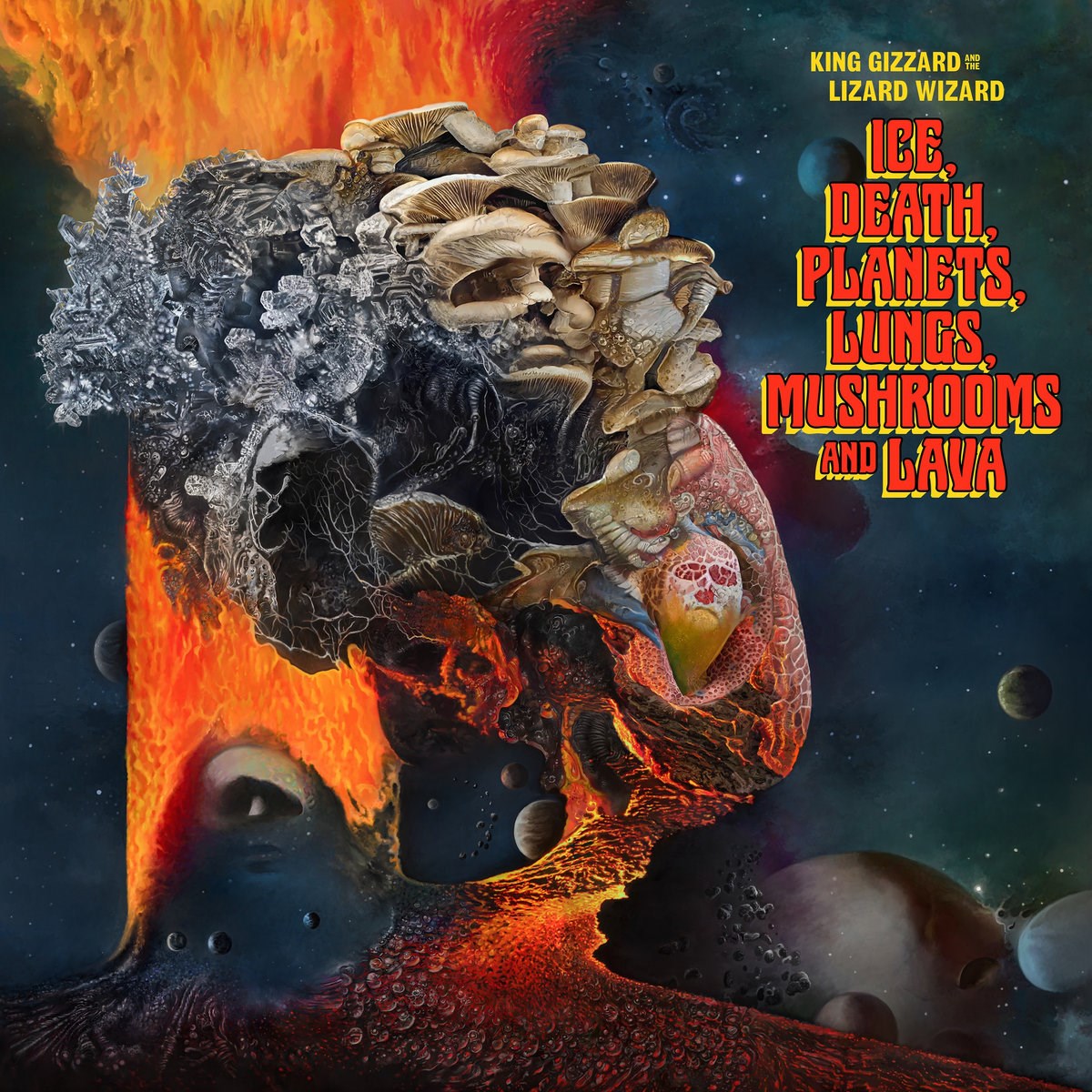 Afbeelding van King Gizzard & The Lizard Wizard - Ice, Death, Planets, Lungs, Mushrooms And Lava