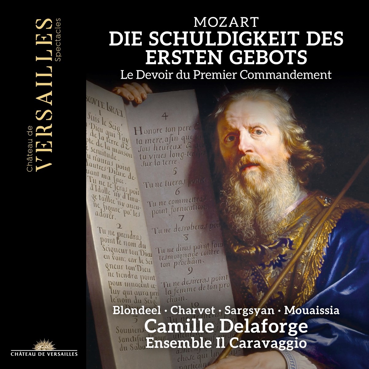 Afbeelding van Ensemble Il Caravaggio, Camille Delaforge - Mozart: Die Schuldigkeit Des Ersten Gebots, K. 35
