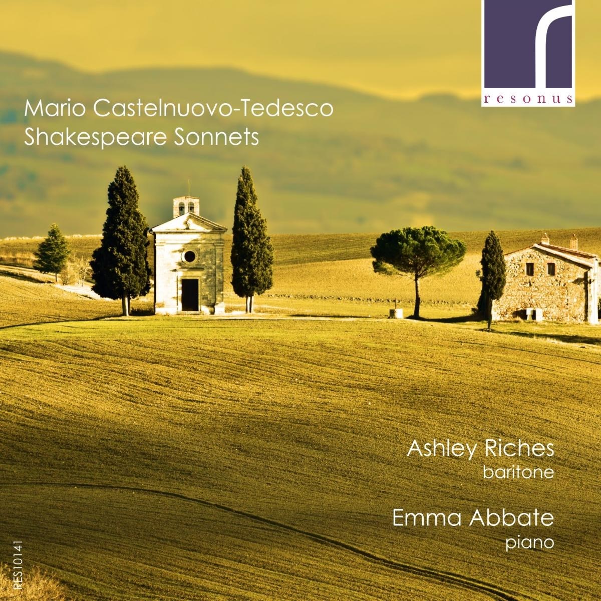 Afbeelding van Ashley Riches, Emma Abbate - Tedesco: Shakespeare Sonnets