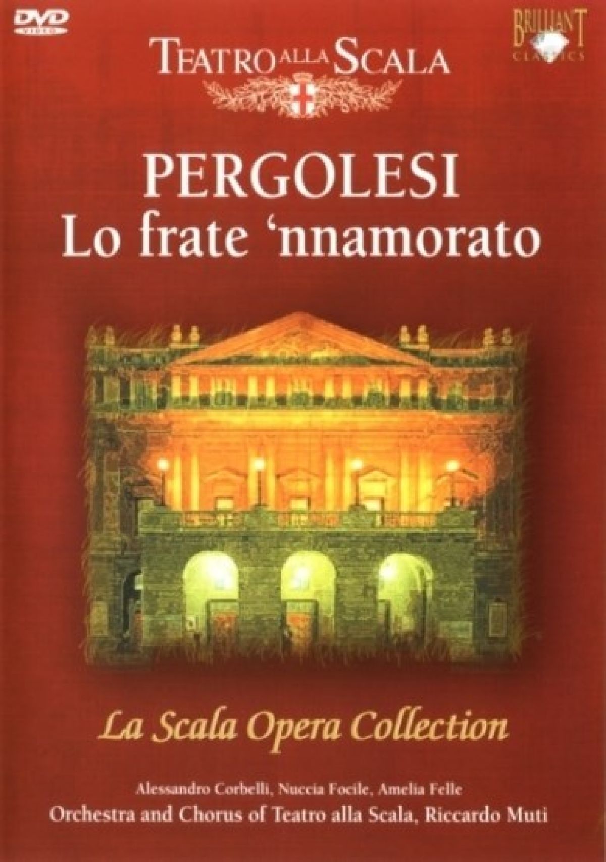 Afbeelding van Orchestra And Chorus Of Teatro Alla Scala - Pergolesi: Lo Frate Nnamorato