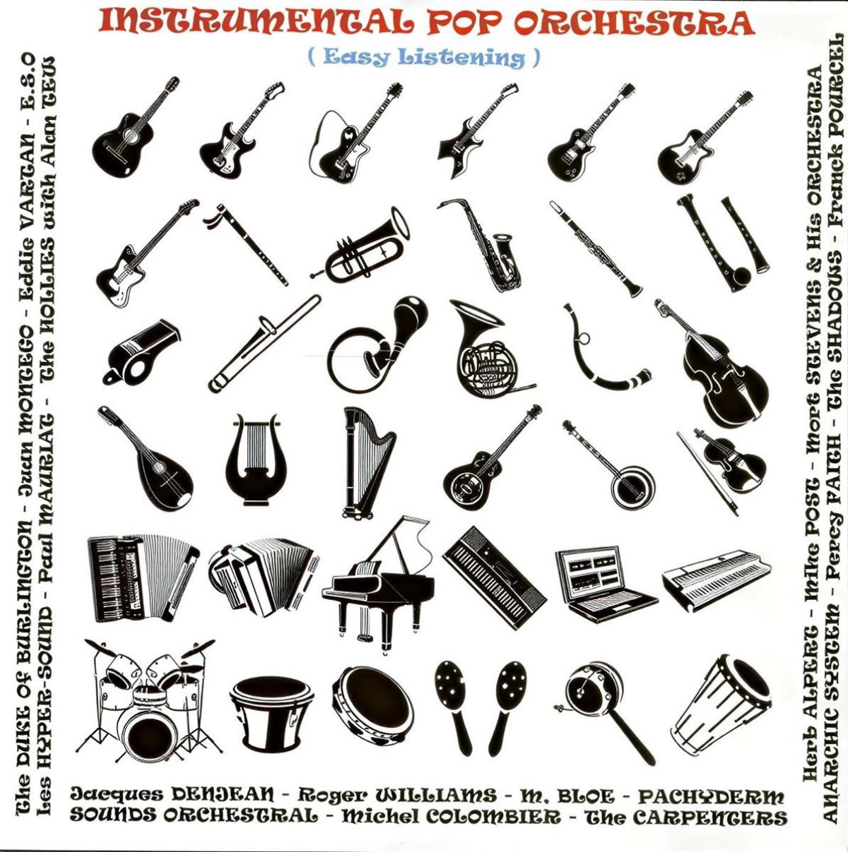 Afbeelding van Various Artists - Instrumental Pop Orchestra (Easy Listening)