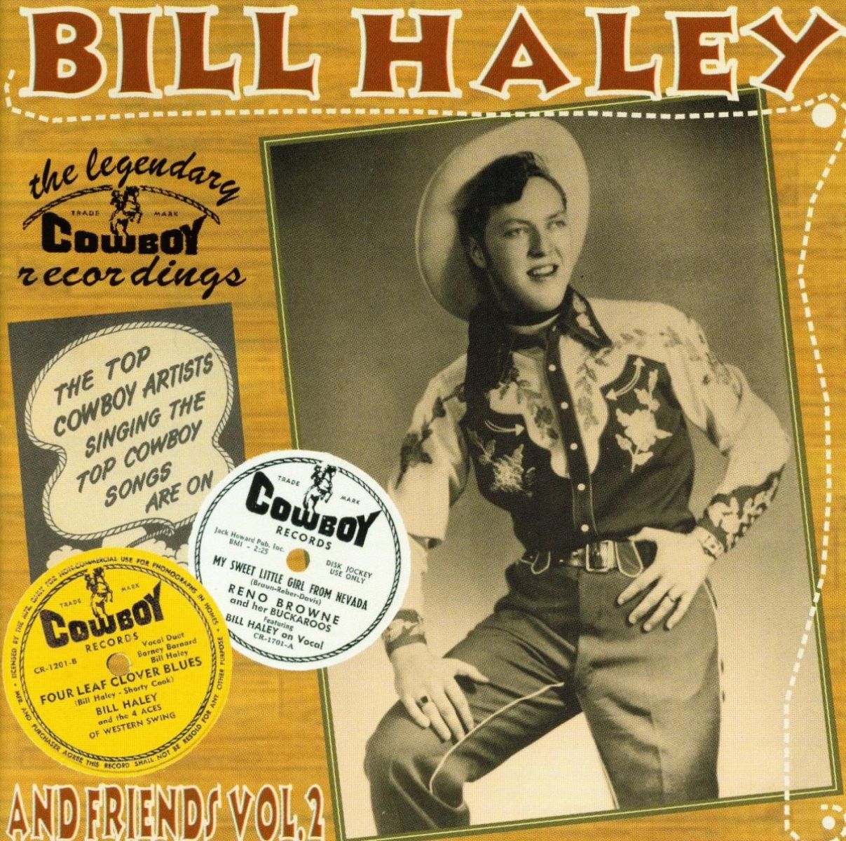 Afbeelding van Bill Haley & Friends - Bill Haley & Friends, Vol. 2 "The Legendary Cowboy Recordings"