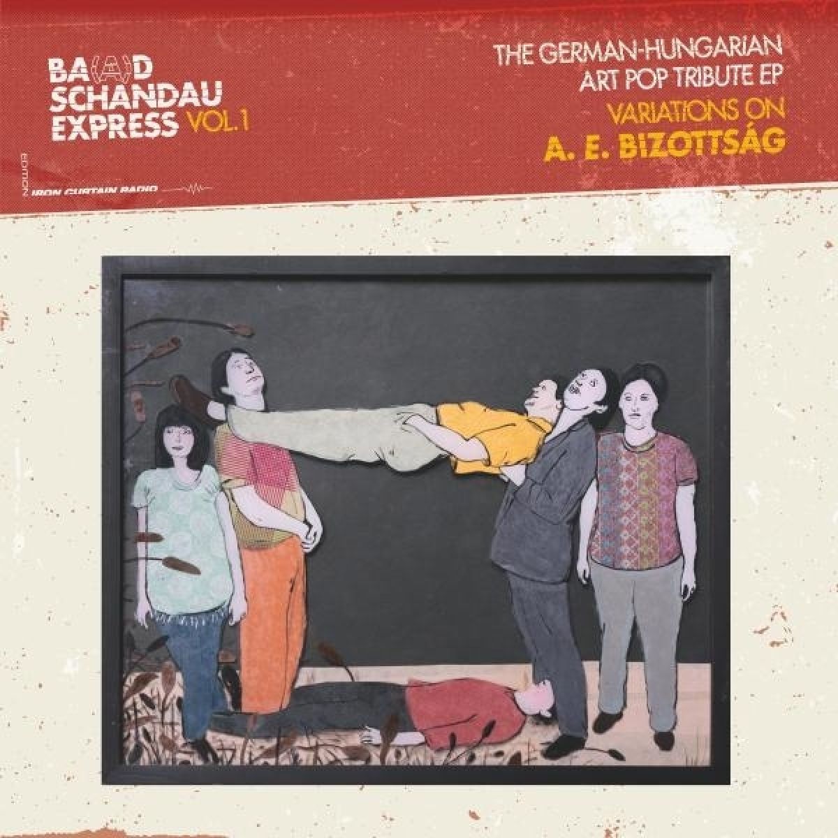 Afbeelding van Various Artists - Ba(a)d Schandau Express Vol. 1. The German-Hungarian Art Pop Tribute EP. Variations On A.E. Bizottsag