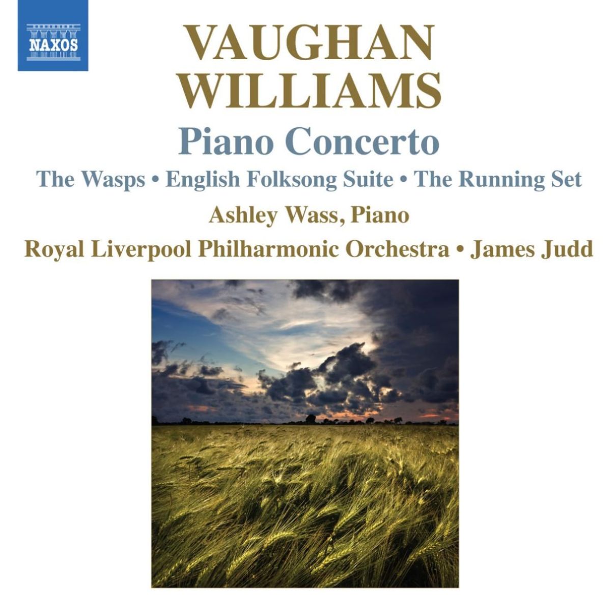 Afbeelding van Ashley Wass, Royal Liverpool Philharmonic Orchestra, James Judd - Vaughan Willams: Piano Concerto