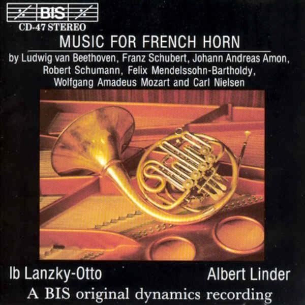 Afbeelding van Albert Linder, Ib Lanzky-Otto - Music For French Horn