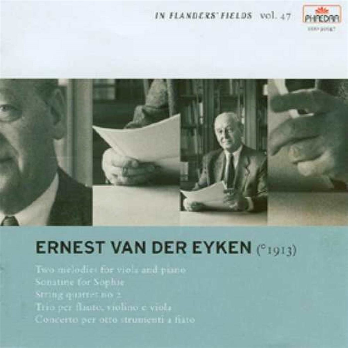 Afbeelding van Ernest Van Der Eyken - In Flanders' Fields 47: Chamber Music