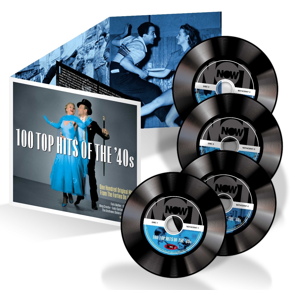 Afbeelding van 100 Top Hits Of The '40s
