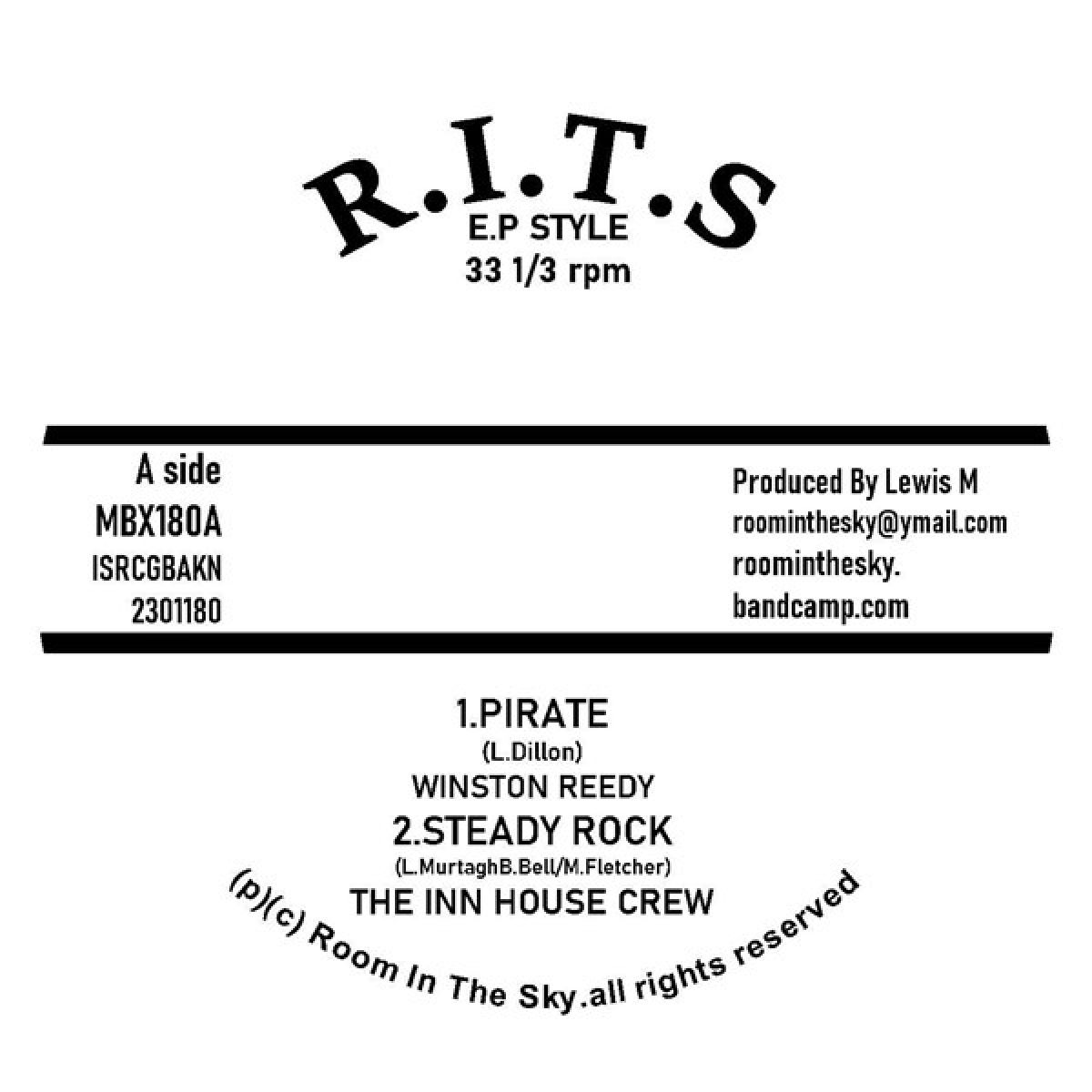Afbeelding van Winston Reedy & Inn House Crew - Pirate/ Steady Rock