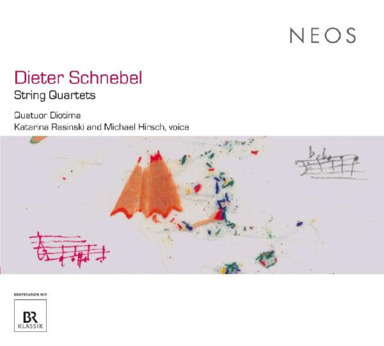 Afbeelding van Quatuor Diotima - Schnebel: String Quartets