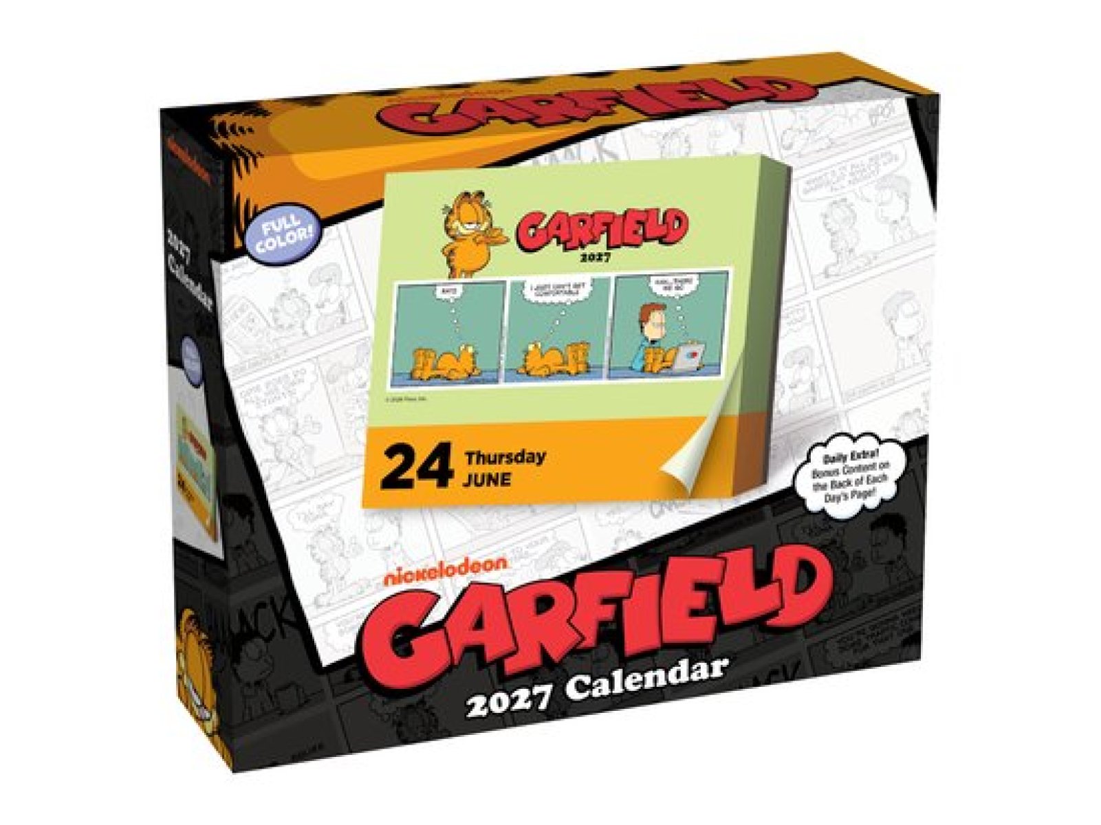 Boxed scheurkalender 2027 - Garfield amp