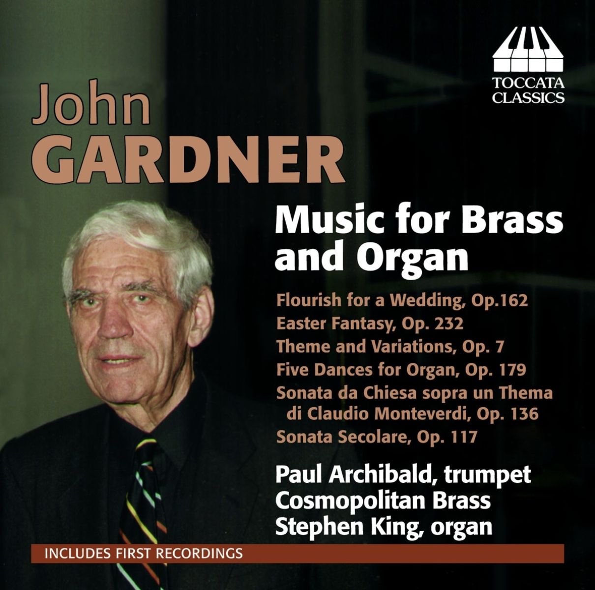 Afbeelding van Cosmopolitan Brass, Paul Archibald, Stephen King - Gardner: Music For Brass And Organ