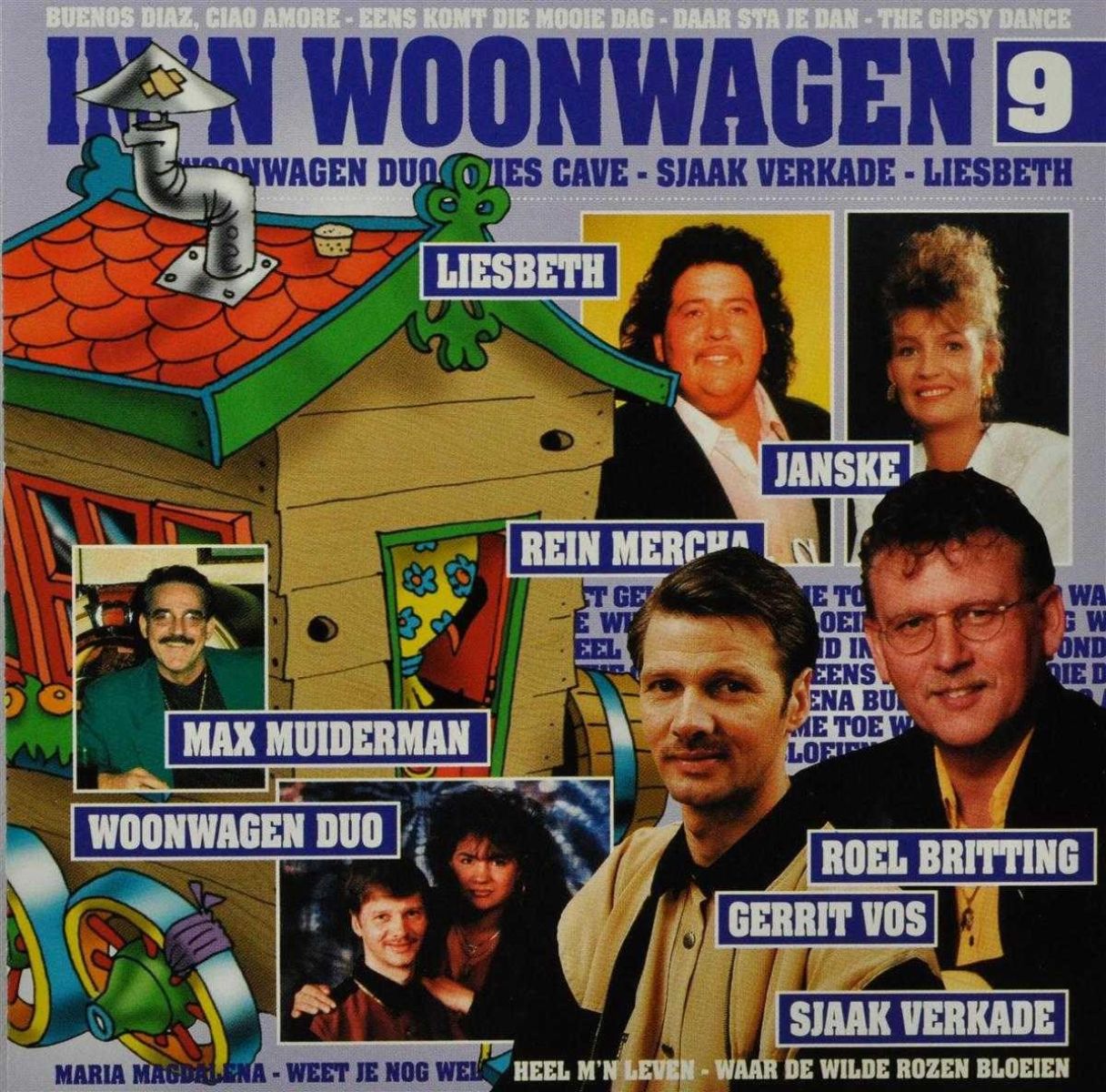 Afbeelding van Various Artists - In 'n woonwagen 9