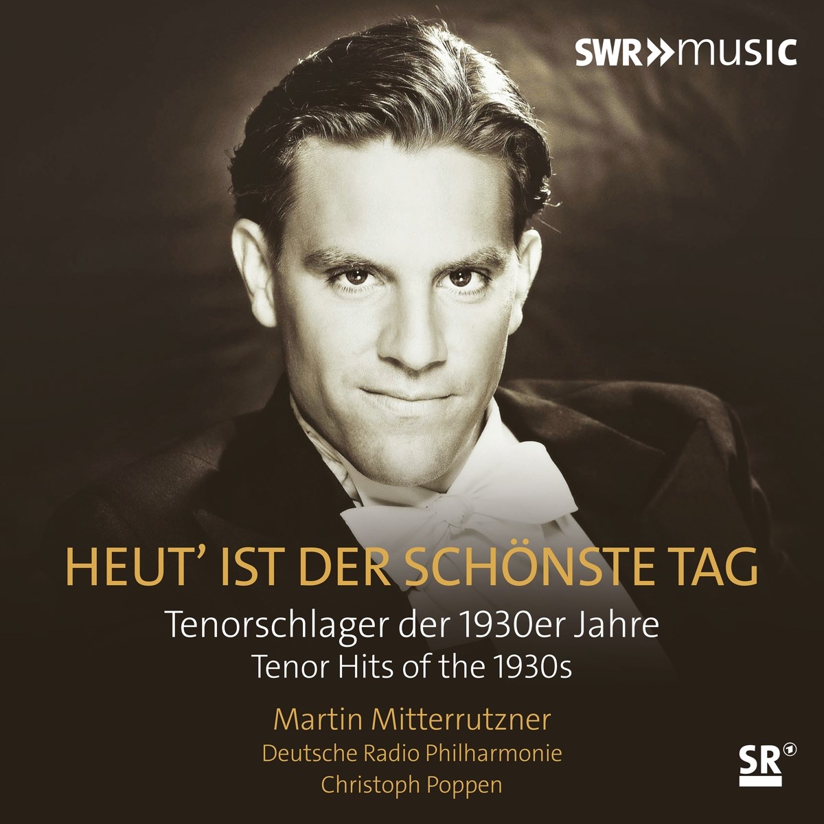 Afbeelding van Martin Mitterrutzner, Deutsche Radio Philharmonie, Christoph Poppen - Heut' Ist Der Schonste Tag - Tenorschlager Der 1930er Jahre