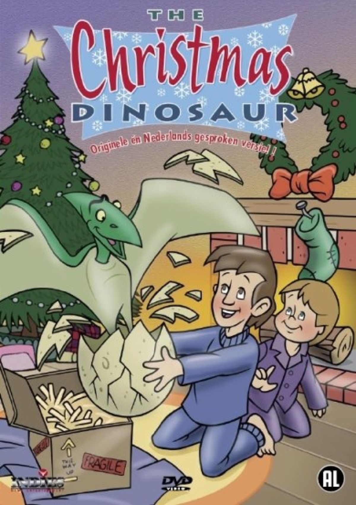 Afbeelding van Christmas dinosaur