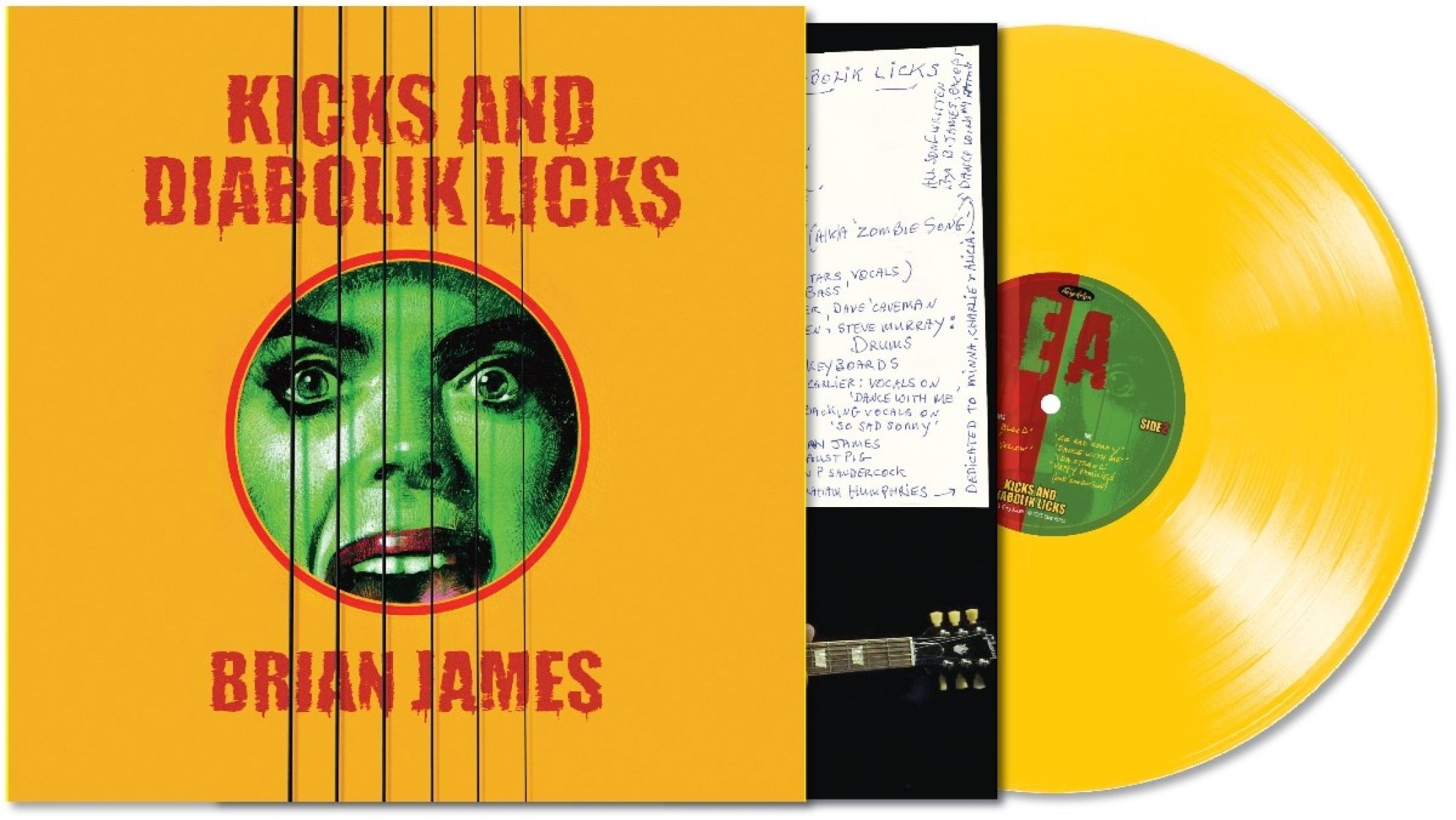 Afbeelding van Brian James - Kicksand Diabolik Licks