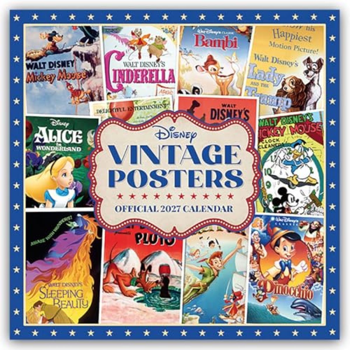 Afbeelding van Kalender 2027 - Disney Vint Posters