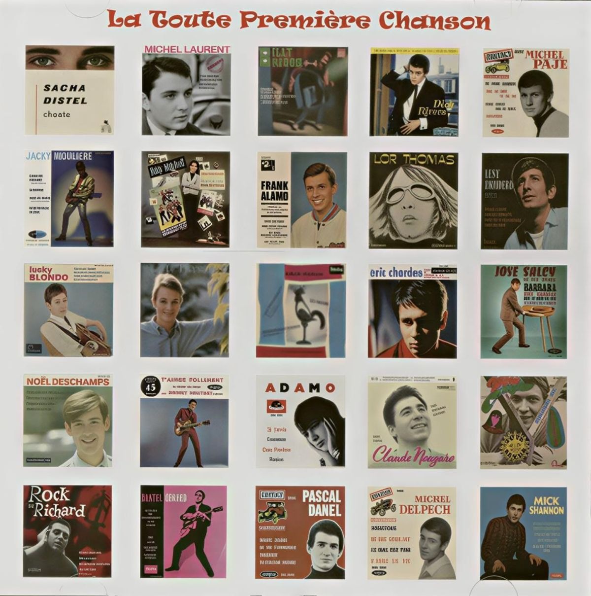 Afbeelding van Various Artists - La Toute Premiere Chanson