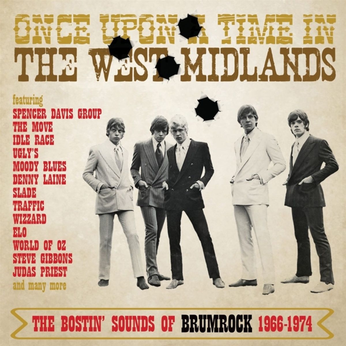 Various Artists - Once Upon A Time In The West Midlands: The Bostin’ Sounds Of Brumrock 1966-1974