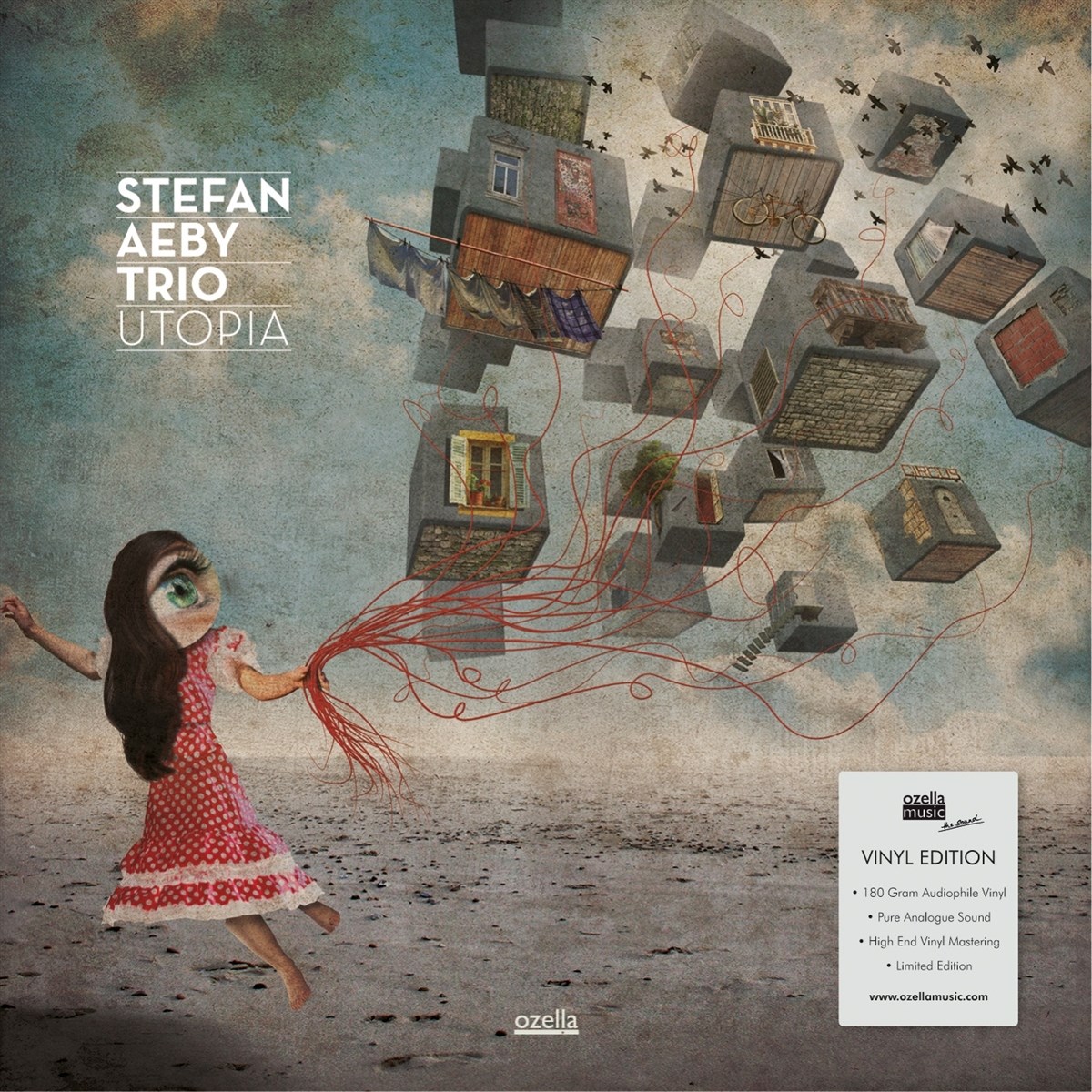 Afbeelding van Stefan Aeby Trio (Stefan Aeby, André Pousaz, Michi Stulz) - Utopia