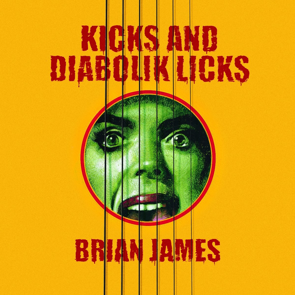 Afbeelding van Brian James - Kicks... And Diabolik Licks