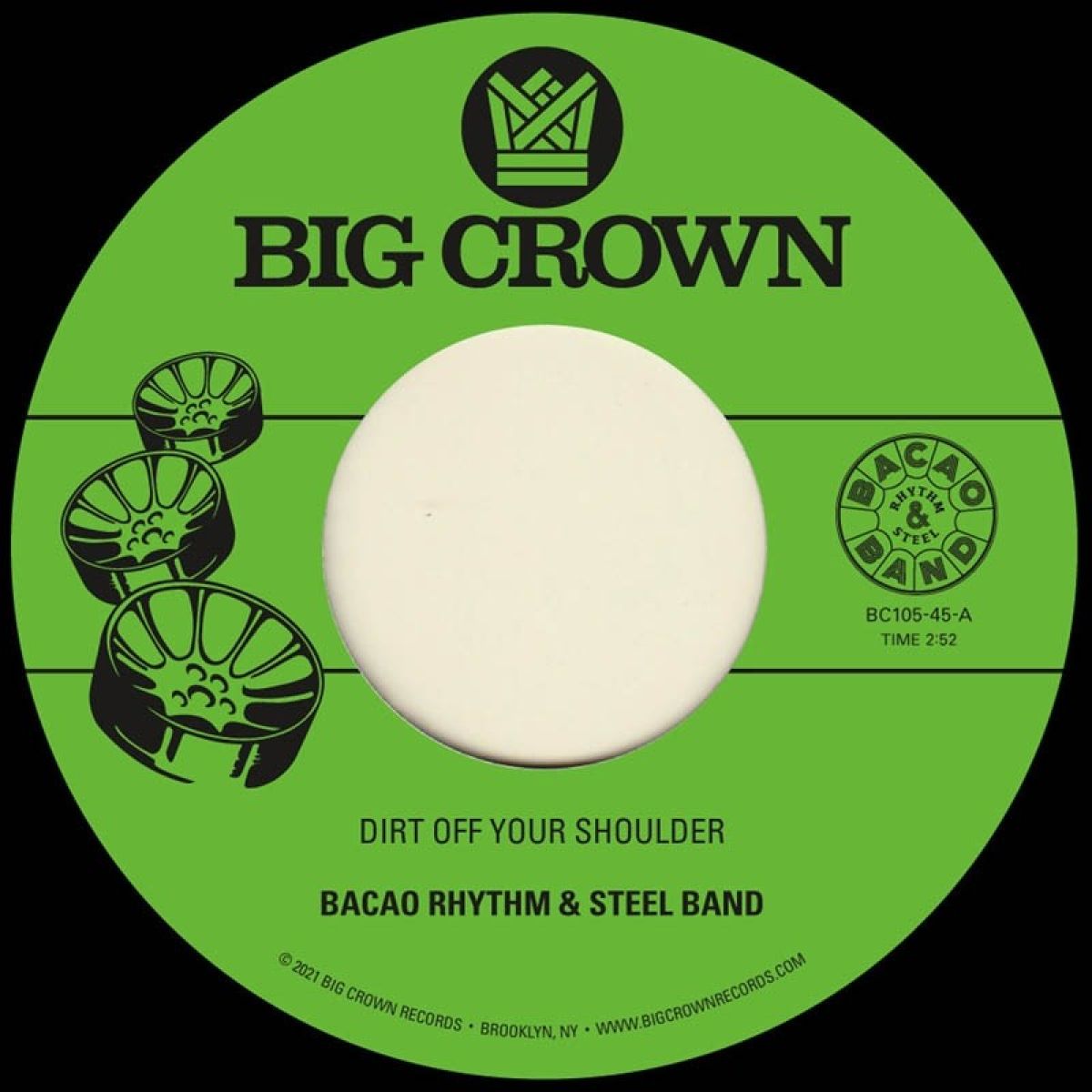 Afbeelding van Bacao Rhythm & Steel Band - Dirt Off Your Shoulder