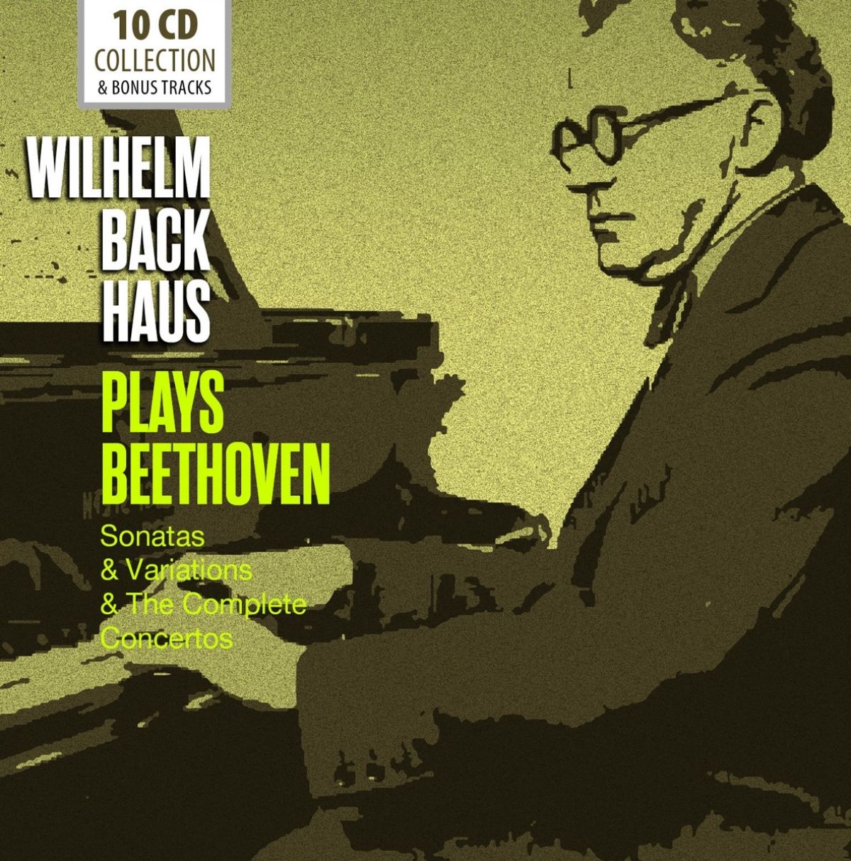 Afbeelding van Wilhelm Backhaus - Plays Beethoven: Sonatas & Variations & The Complete Concertos