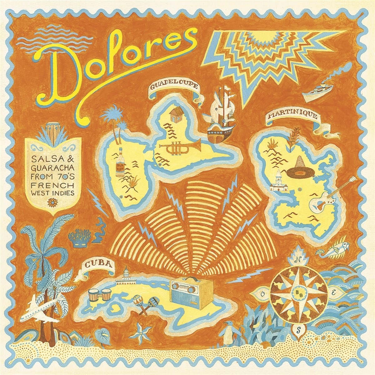 Afbeelding van Various Artists - Dolores: Salsa & Guaracha From 70's French West Indies