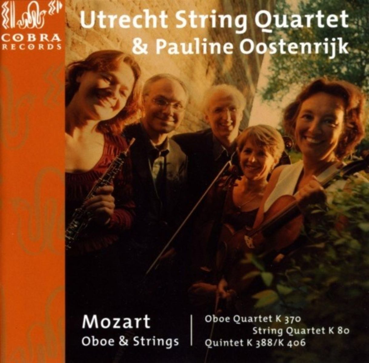Afbeelding van Pauline Oostenrijk & Utrecht String Quartet - Mozart: Oboe & Strings Kv 370, 80, 388 | 406