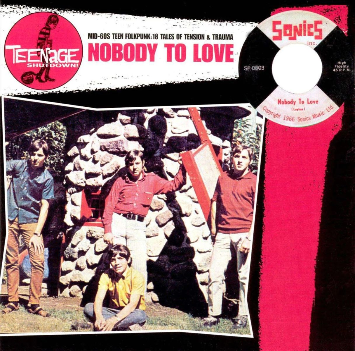Afbeelding van Various Artists (Nobody To Love) - Teenage Shutdown