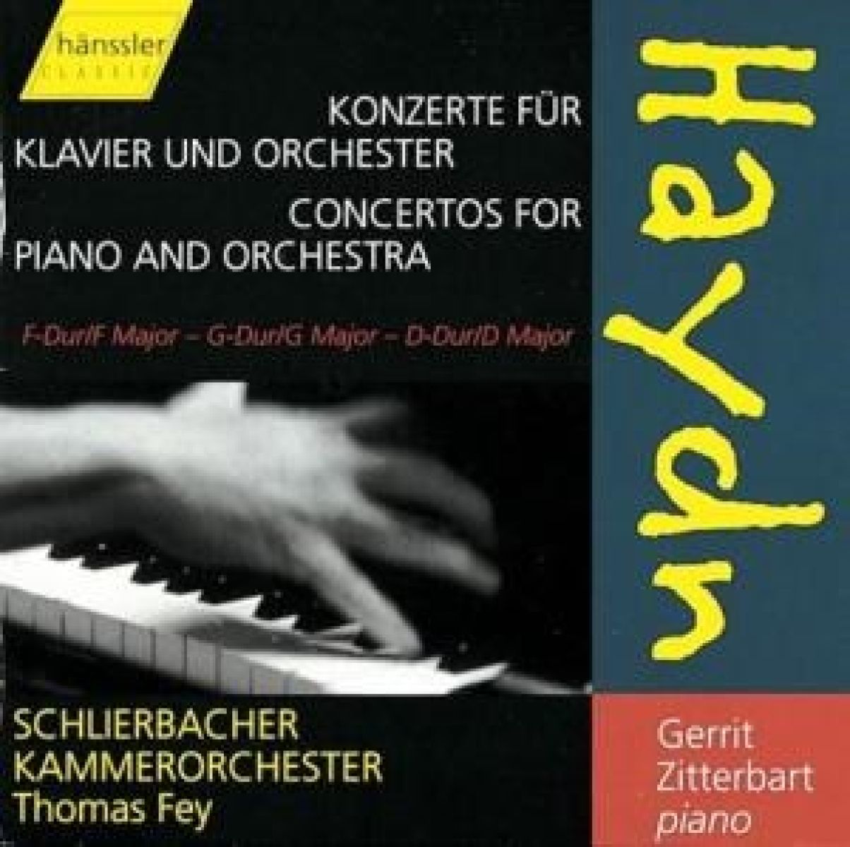 Afbeelding van Schlierbacher Kammerorchester - Haydn: Concertos For Piano And Orchestra