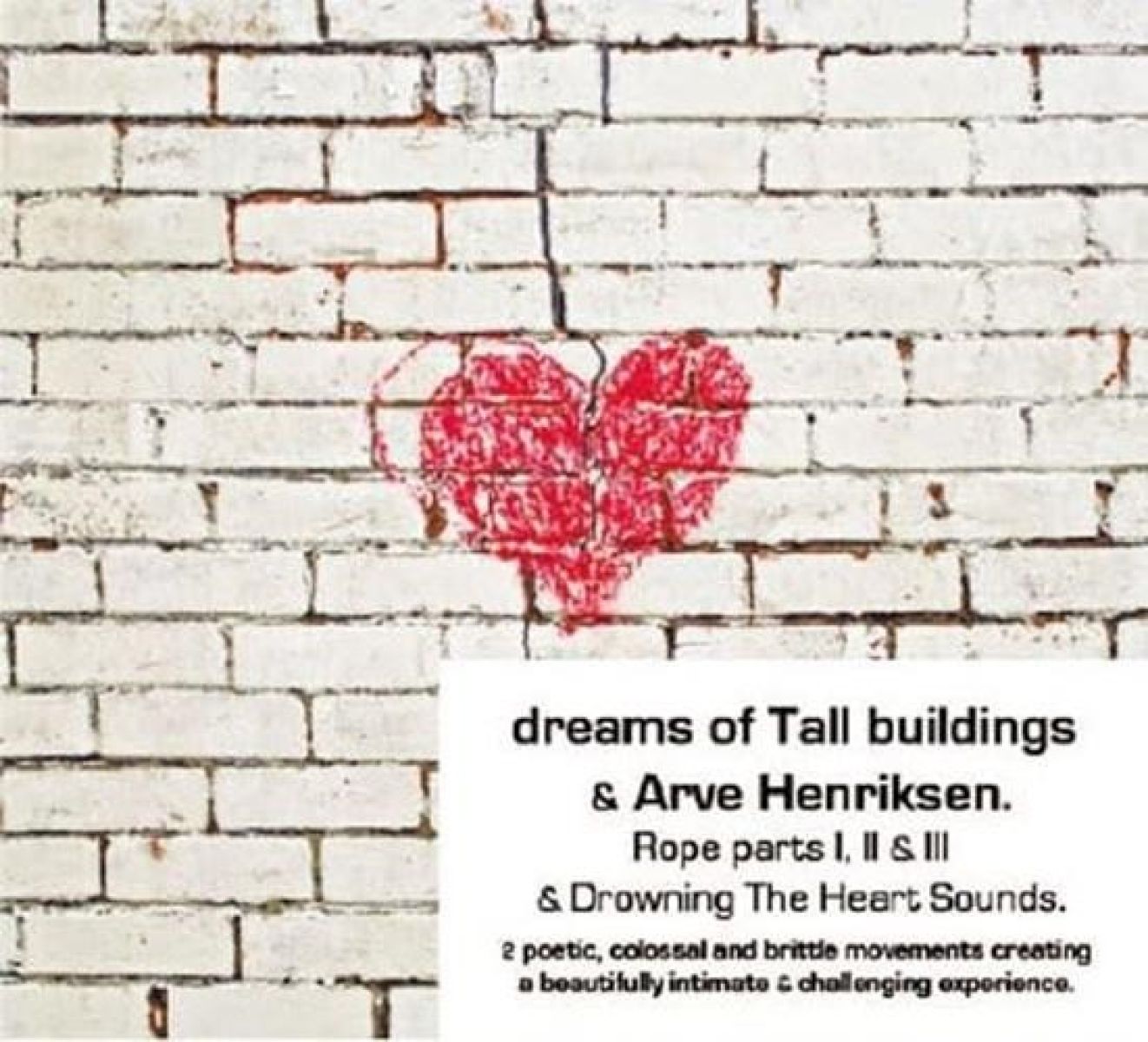 Afbeelding van Dreams Of Tall Buildings - Drowning The Heart Sound