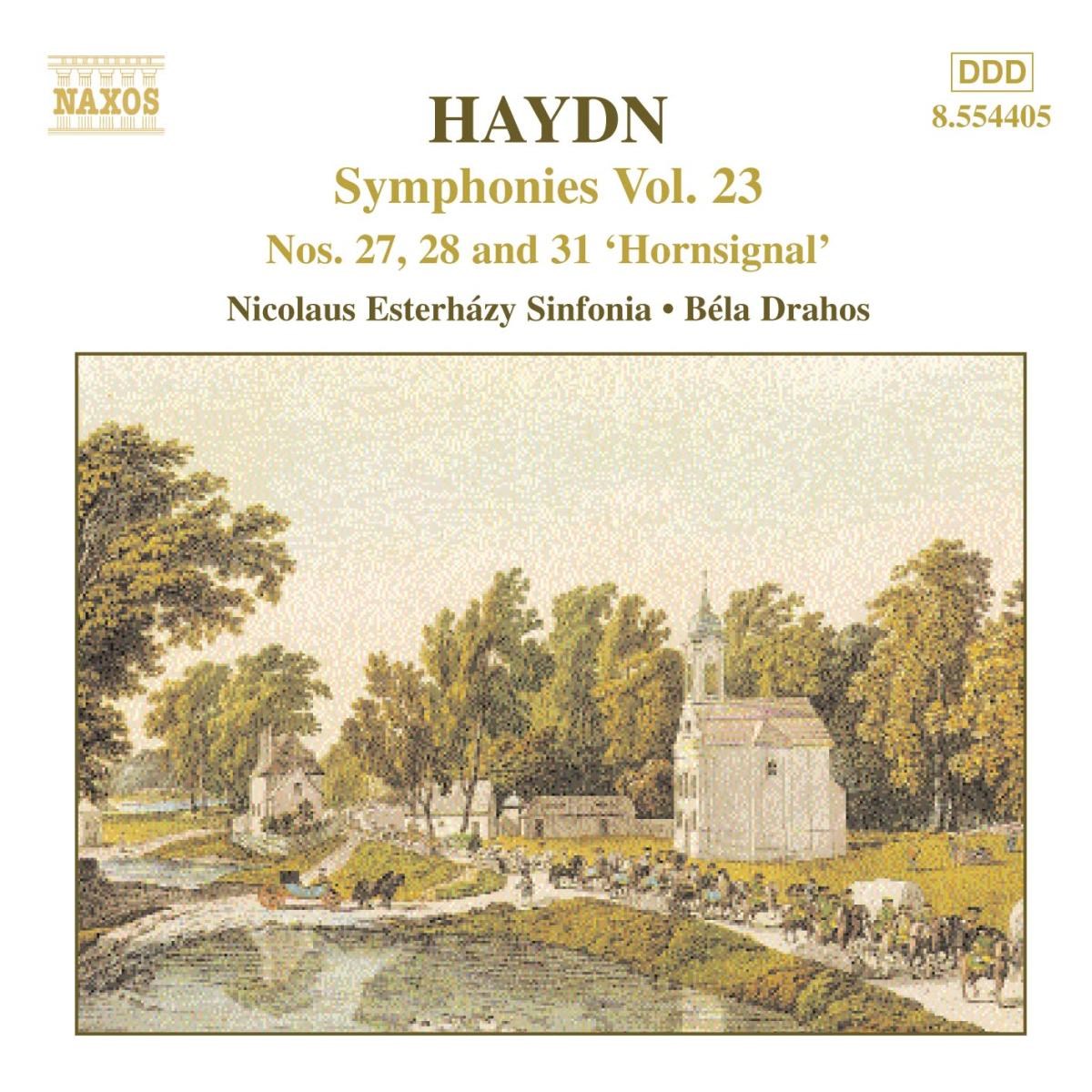 Afbeelding van Nicolaus Esterhazy Sinfonia - Haydn: Symphonies Nos. 27, 28 & 31