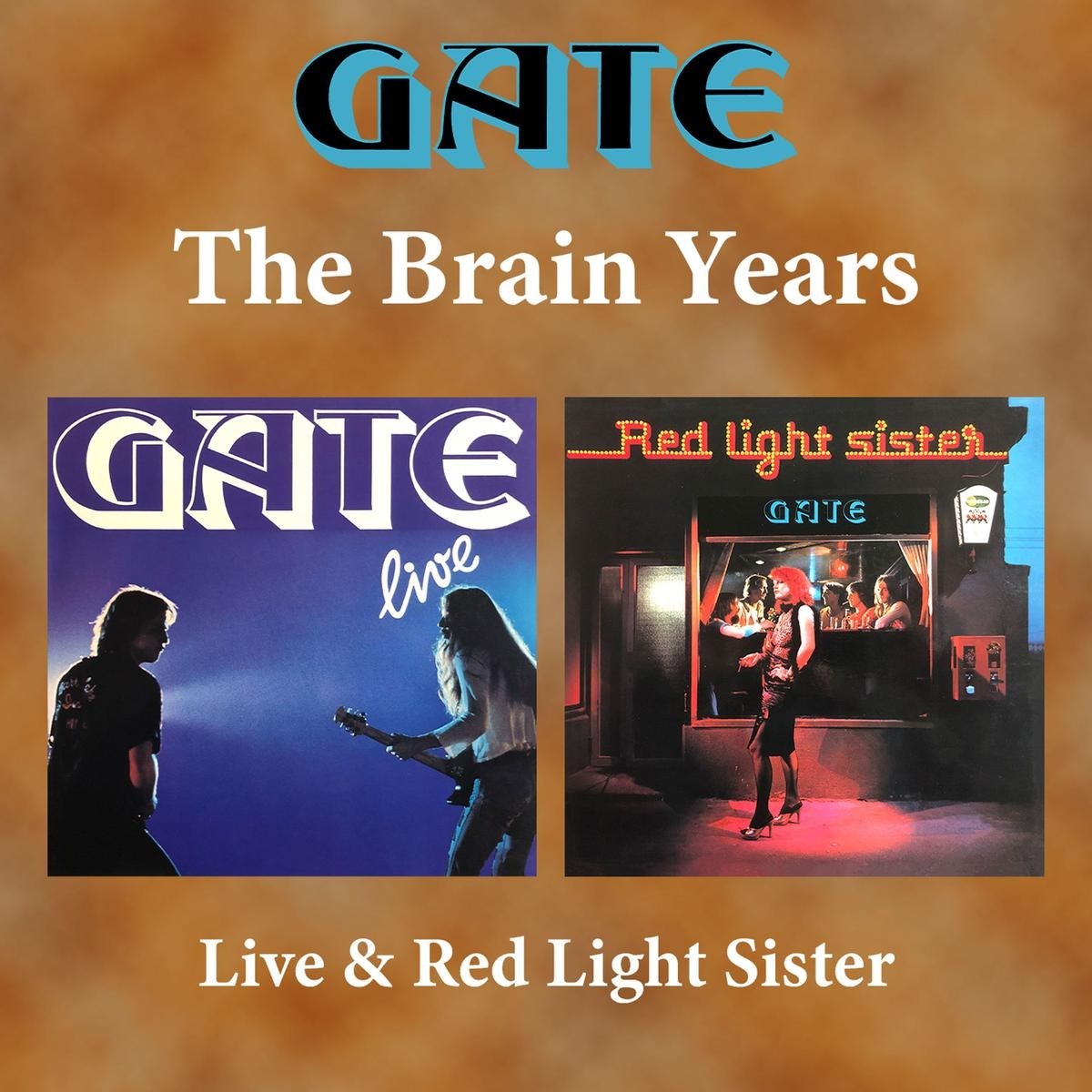 Afbeelding van Gate - Brain Years - Live + Red Light Sister + Bonus